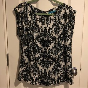 Alice + Olivia ikat top